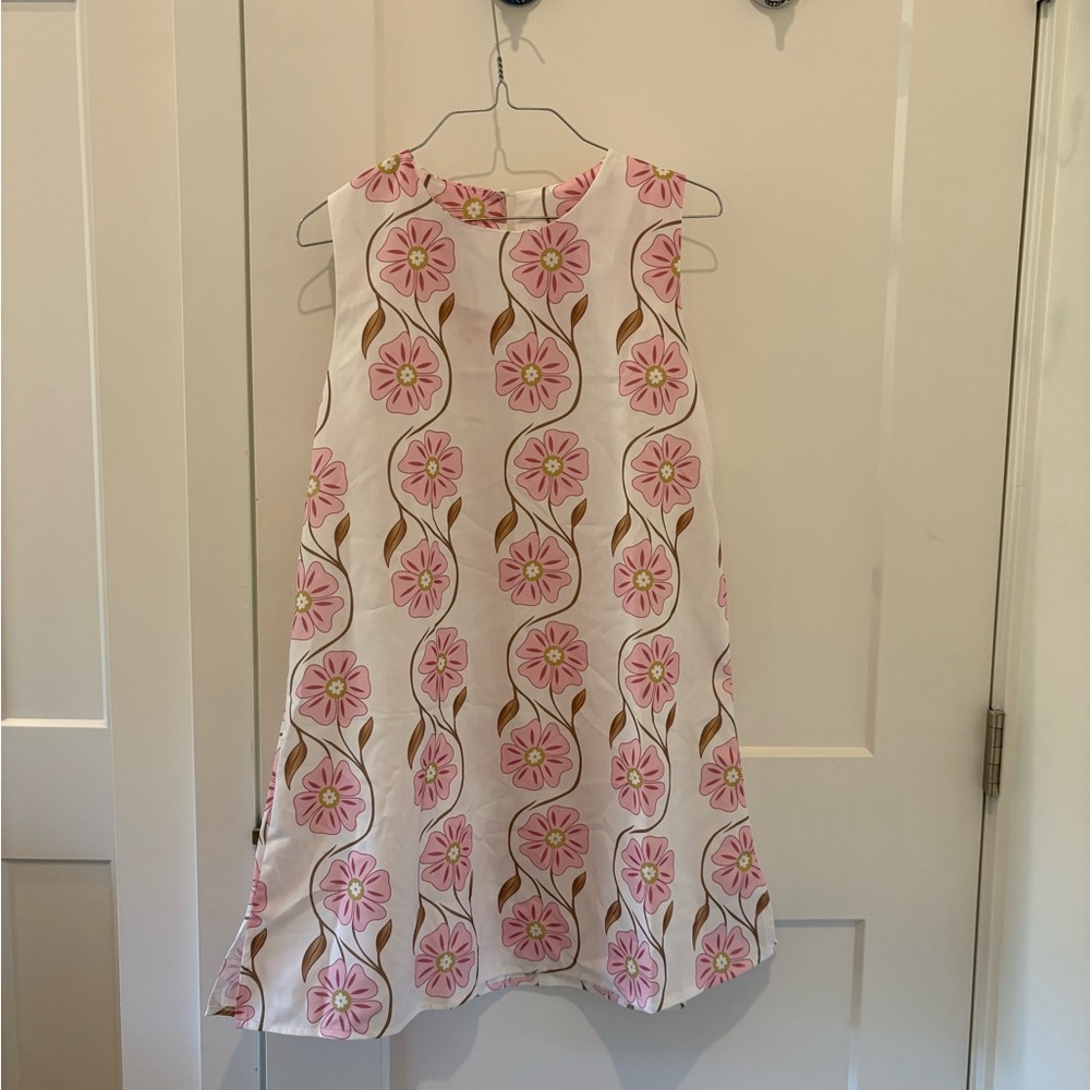 Floral Pink Beach Dress
